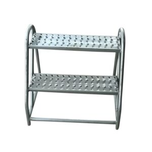 Mobile Safety Step Ladder - Mounty Rollstep - 2 Step - 0.5m High