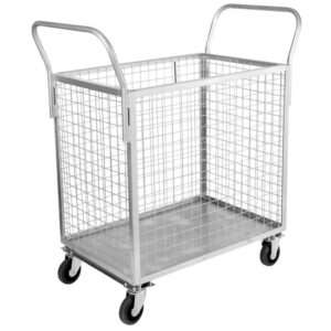 Mesh Box Truck - Trolley - 122 x 61 x 97 cm - Carrying capacity 500kg