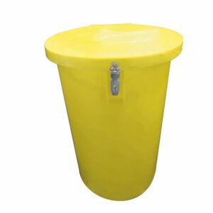 Hazardous Medical Waste Bin - Plastic - 100L - 44 x 75 cm