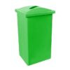 Recycle Bin with Lid - Plastic - 90L - 38 x 34 x 77 cm