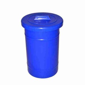 Recycle Bin with Lid - Round - Plastic - 50L - 32 (?) x 45 cm