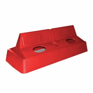 Wheelie Bin Hood - Plastic - Double - Suitable for 2 x 240L Bins - 160 x 70 x 52 cm