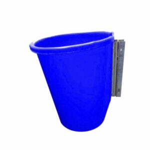 Refuse Bin - Pole Bin - Round - Fixed - 50L - 48 (?) x 55 cm