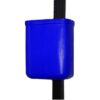 Refuse Bin - Pole Bin - Rectangular - Fixed - 25L - 33 x 18 x 42 cm