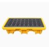 Plastic Drum Spill Pallet - 2 Drums - 130 x 68 x 30cm
