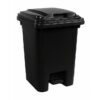 Plastic Pedal Bin - Foot Operated - 60L - Black