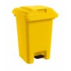 Plastic Pedal Bin - Foot Operated - 60L - Yellow