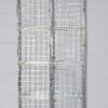 Wire Mesh Locker - Electro Plated - 10 Doors - 180 x 30 x 45cm