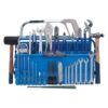 Senator Engineers Starter Tool Kit - 47 Pieces - Steel Cantilever Tool Box - Blue - 21.5 x 57 x 23 cm
