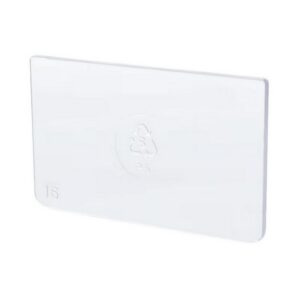 Senator Drawer Dividers - Plastic - Clear - 5 x 2.9 cm - Pack of 10