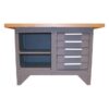 Senator Workbench - Steel - 5 Drawers - 2 Shelves - 137 x 50.8 x 86.5 cm