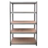 Mammoth Shelving Standard Duty Shelving - Steel - 5 Shelves - Grey - 265kg Capacity - 60 x 100 x 180 cm
