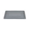 Matlock Euro Container Lid Only - Plastic - 40 x 30 cm - Grey
