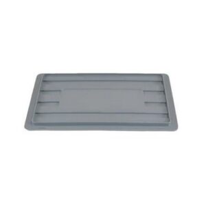 Matlock Euro Container Lid Only - Plastic - 40 x 30 cm - Grey
