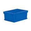 Matlock Euro Container - Polypropylene - 40 x 30 x 22 cm - Food Approved - Stackable - Chemical Resistant - Blue