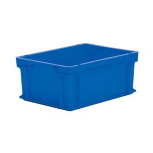 Matlock Euro Container - Polypropylene - 40 x 30 x 22 cm - Food Approved - Stackable - Chemical Resistant - Blue