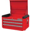 Kennedy Steel Tool Chest - 3 Drawers - 245kg Capacity - 37.5 x 70.6 x 46.1 cm