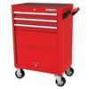 Kennedy Steel Tool Roller Cabinet - 3 Drawers - 450kg Capacity - 84.5 x 71 x 46.5 cm