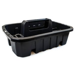 Kennedy Tool Tote Tray - Plastic - Black - 39.2 x 27.9 x 14.7 cm