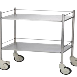 Dressing Trolley LARGE (2 stainless steel shelves) SC-C14