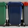 Large wheelie bins