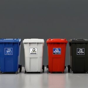180 litre wheelie bin