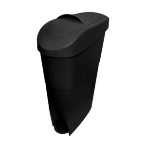 18L Foot Pedal She/Bin (Black)