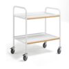 2 Tier Tea/Food Trolley Epoxy Coated