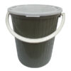Plastic Bucket with Lid 25L