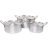 Zebra 6pc pot catering set