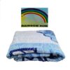 Rainbow Sun 1 Ply Double Blanket