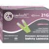 Lancets Safety 21G CliniHealth – 100s