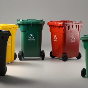 600 litre wheelie bin
