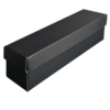 Base & Lid Box – Wine box – Black Kraft – 405 x 102 x 100mm (10 PACK)