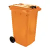 Wheelie Bin 240L Orange-SABS