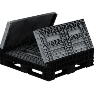 Collapsible Bin 44″ Solid Sides – 1140 X 1220 X 1119H