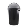 50L Black Dustbin