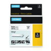 Dymo Original IND-Tape for Rhino, 9mm x 5.5m, Coloured Vinyl, Black on White