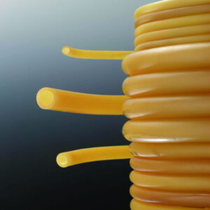 Deutsch & Neumann Latex Tubing, 5.00 x 1.00 mm, Natural Rubber (NR), Light, Transparent, Sterilizable to 120 °C