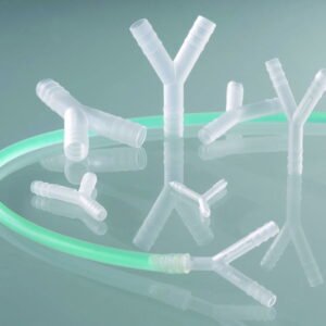 Bürkle Y Connector 11–13 mm, PP Cylindrical Spouts, Pack of 10