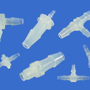 MedNet Miniature Tubing Connector Straight with Thread, 5mm