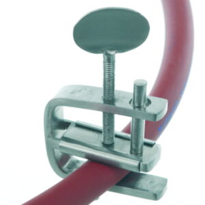 BOCHEM Screw-Cock 40 mm One Side Open, 18/10 Stainless Steel