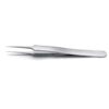 Ideal-tek High Precision Tweezers for Biology 110 mm Type 5.DX, Extra Fine Tip, Superior Finish, Stainless Steel, Anti-Magnetic