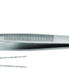 Fine dissercting forceps 130mm, angled