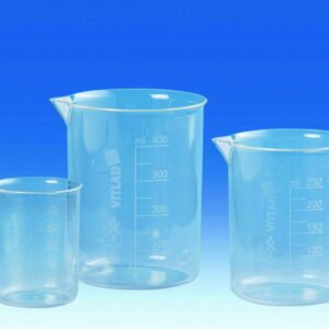 VITLAB Griffin Cup 3000 ml, PMP (TPX), Crystal Clear with Raised Scale