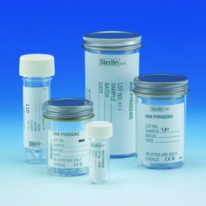 Container 150 ml non pyrogenic, pack of 120