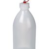 Bürkle Narrow Neck Bottle 500 ml, LDPE with Drop Closure and Cap