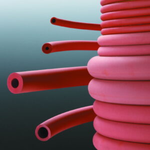 Deutsch & Neumann Rubber Tube 400 x 200mm Red Hardness 45 Shore A – Supplied per Meter, Max. 25m in One Piece
