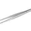 Bürkle Tweezers 160 mm, Stainless Steel, Pointed Straight Shape