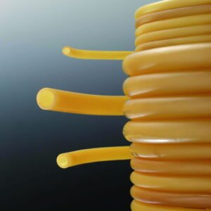 Deutsch & Neumann Latex Tubing 4.00 x 2.00mm Natural Rubber (NR), Light, Transparent, Sterilizable to 120°C